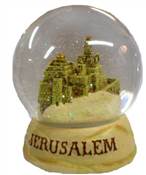 JERUSALEM SNOW GLOBE