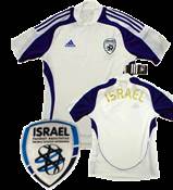THE NEW ISRAEL SOCCER NATIONAL TEAM WHITE-ADIDAS