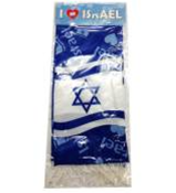 SATEEN SCARF - ISRAEL FLAG 