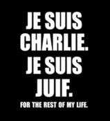 JE SUIS CHARLIE JE SUIS JUIF - T shirt