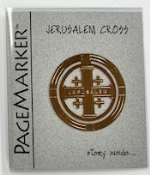 JERUSALEM CROSS PAGE MARKER