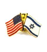 A USA & ISRAEL PIN 