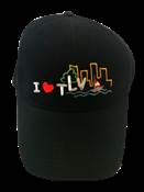 ISRAEL FLAG - BLACK CAP