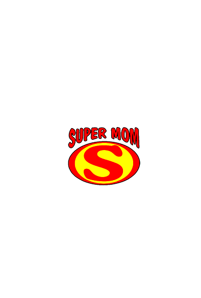 חולצת SUPER MOM