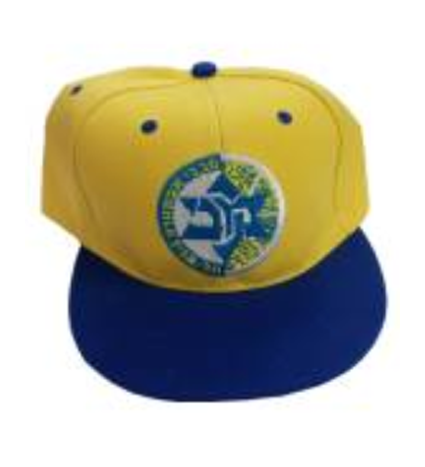 MACCABI TEL AVIV TEAM YELLOW STRAIGHT HAT