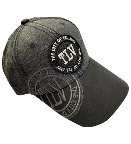 TLV DARK GREY BLACK CAP