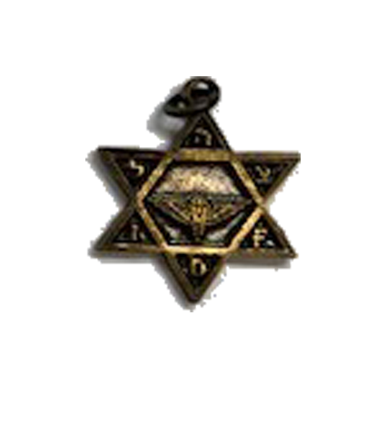 Bronze Magen David-Parachuters