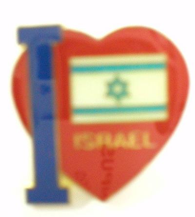 I LOVE ISRAEL PIN