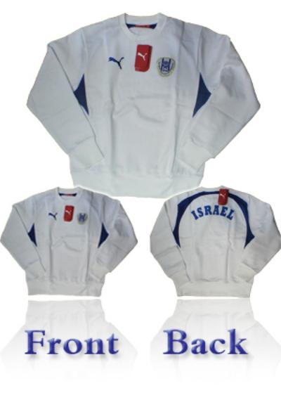 SWEATSHIRT-SOCCER NATIONAL TEAM WHITE 