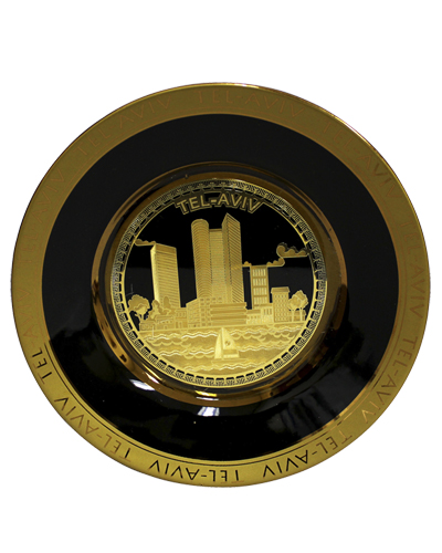 GOLDEN TEL AVIV PLATE 87825